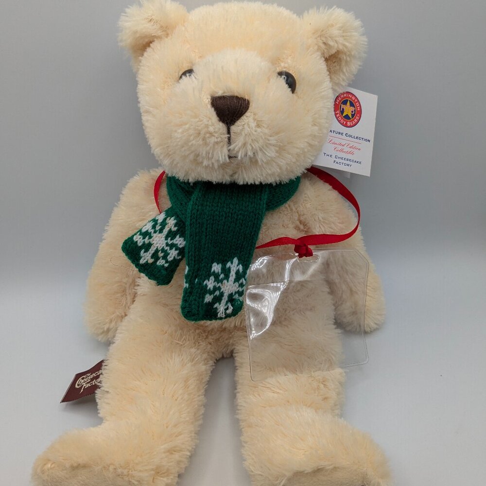 Cheesecake Factory Herrington Teddy Bear Collectible - 14" Limited Edition 2008